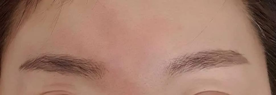 시술 후 — 원래 내 것처럼 비앤미 눈썹 반영구