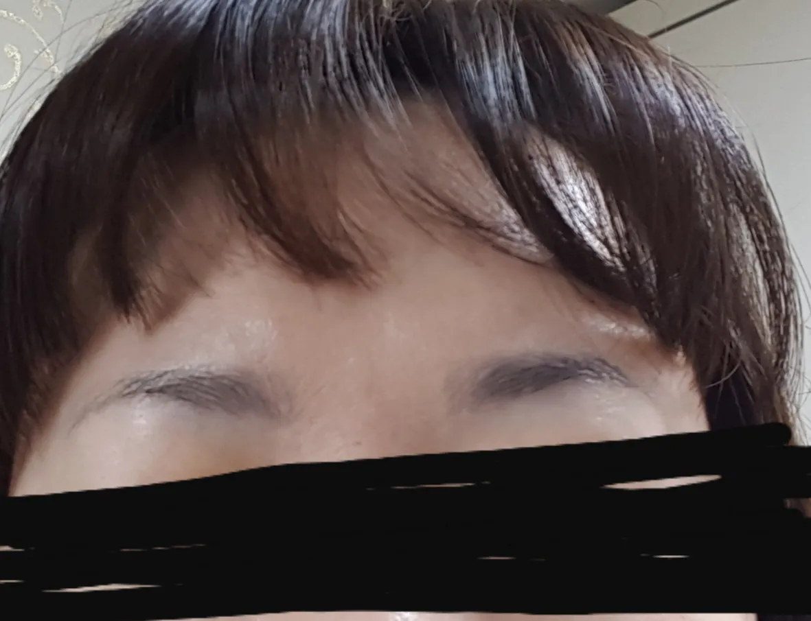 시술 전 — 안개눈썹 리터치 무제한 이벤트