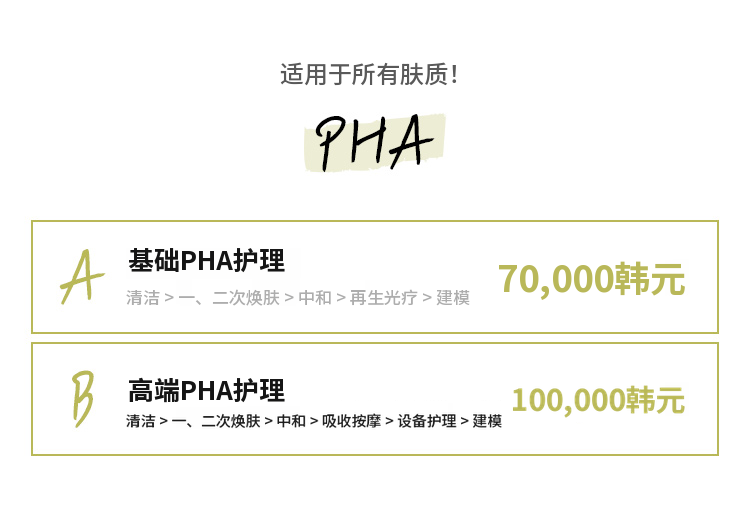 闪亮的瓷器肌肤PHA水光去角质