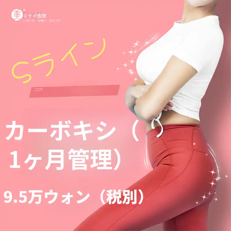 ミケイ1ヶ月カーボクシ肥満管理!!