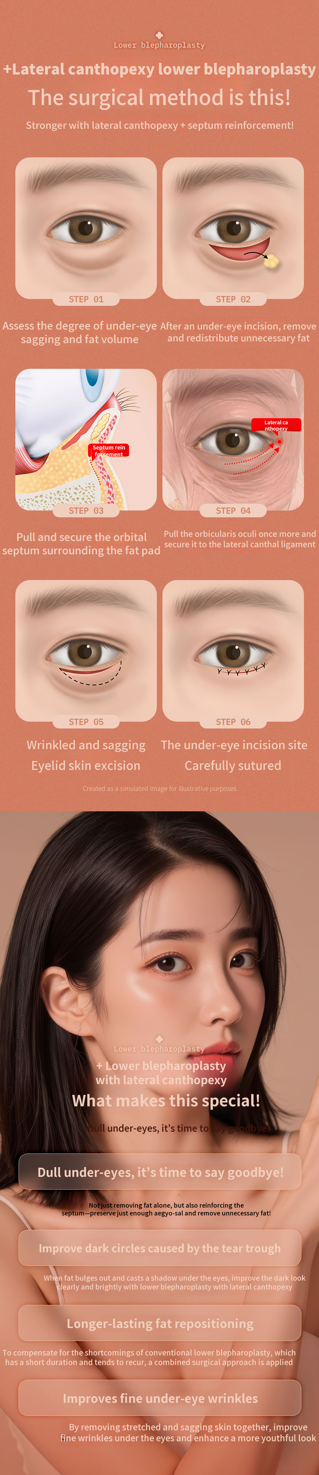 ♥DM Lateral Canthoplasty Lower Eyelid♥