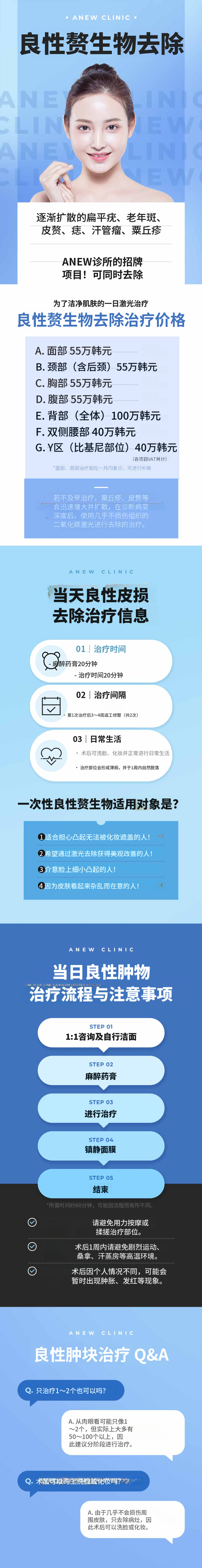 一天内去除良性肿块！