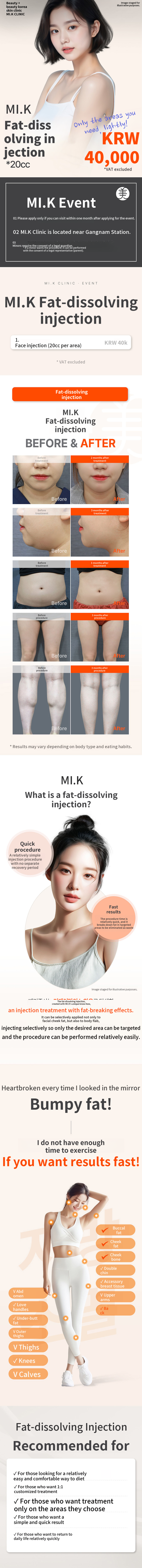 Mikai Facial Fat-Dissolving Injection
