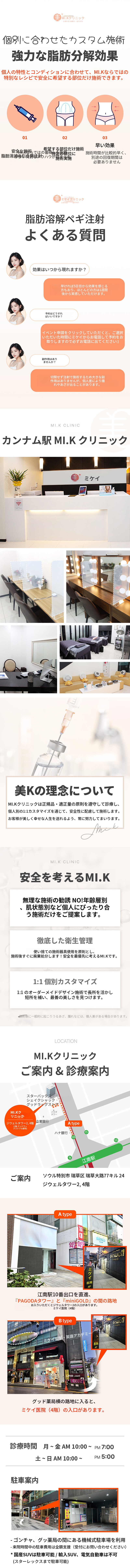 ミケイ 脂肪消滅・サイズダウン注射_顔