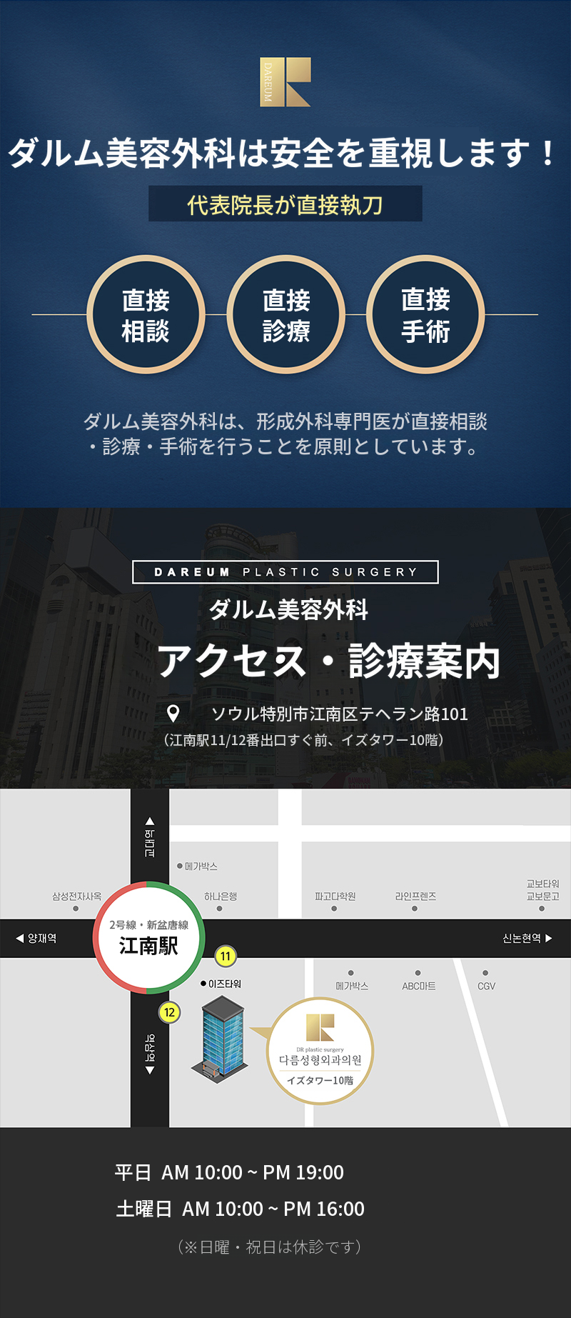暗い目の下?別の目の下脂肪再配置