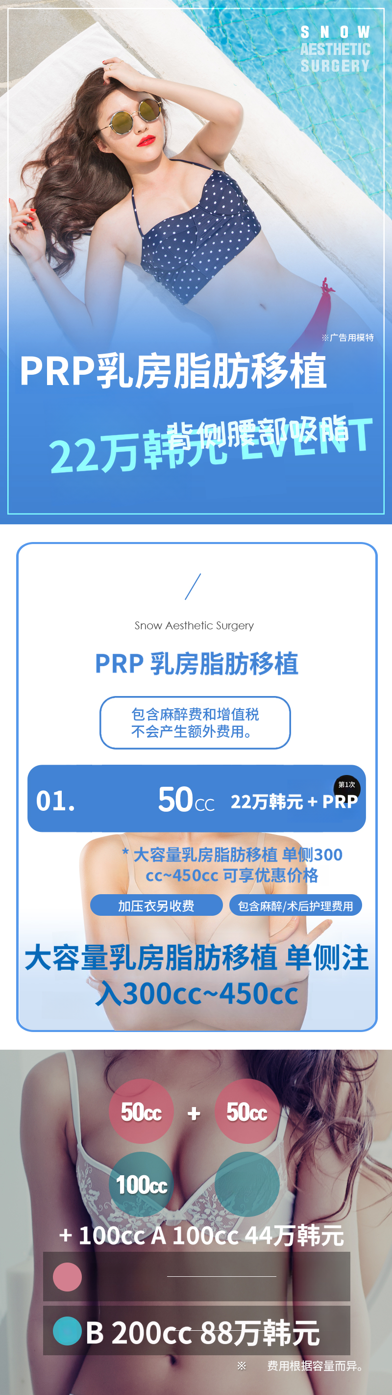 PRP 胸部脂肪移植