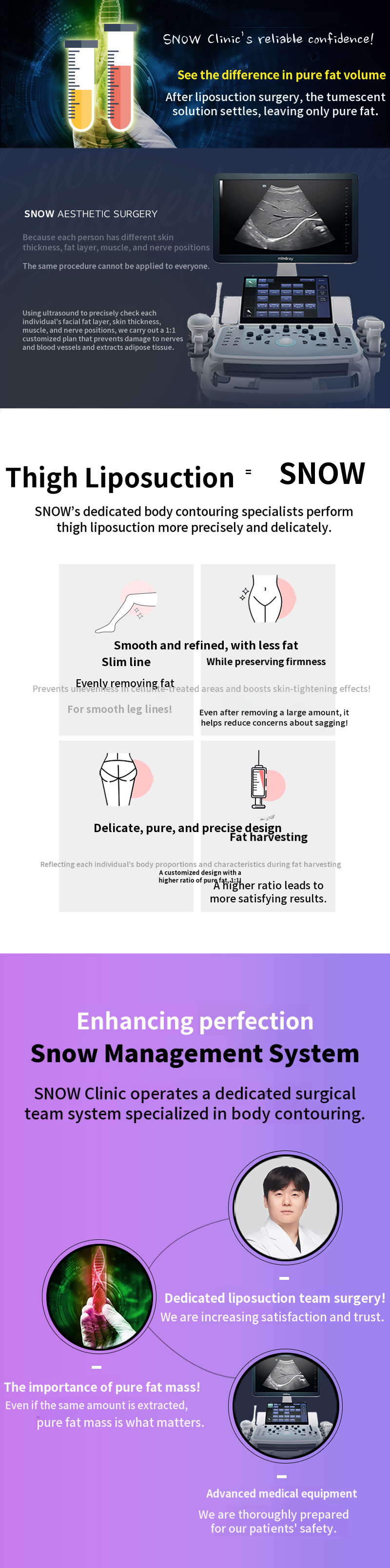 Large Volume Thigh Liposuction