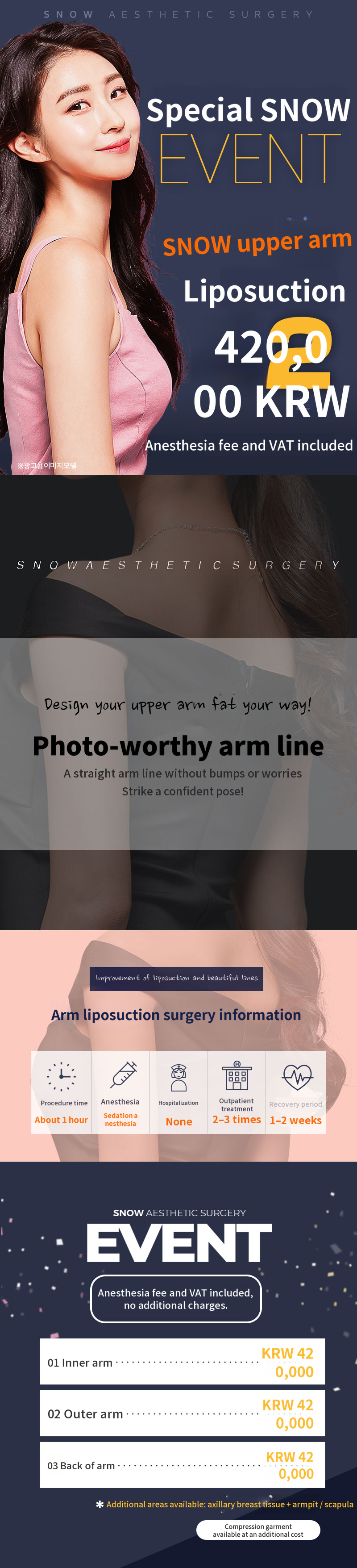 Large Volume Arm Liposuction