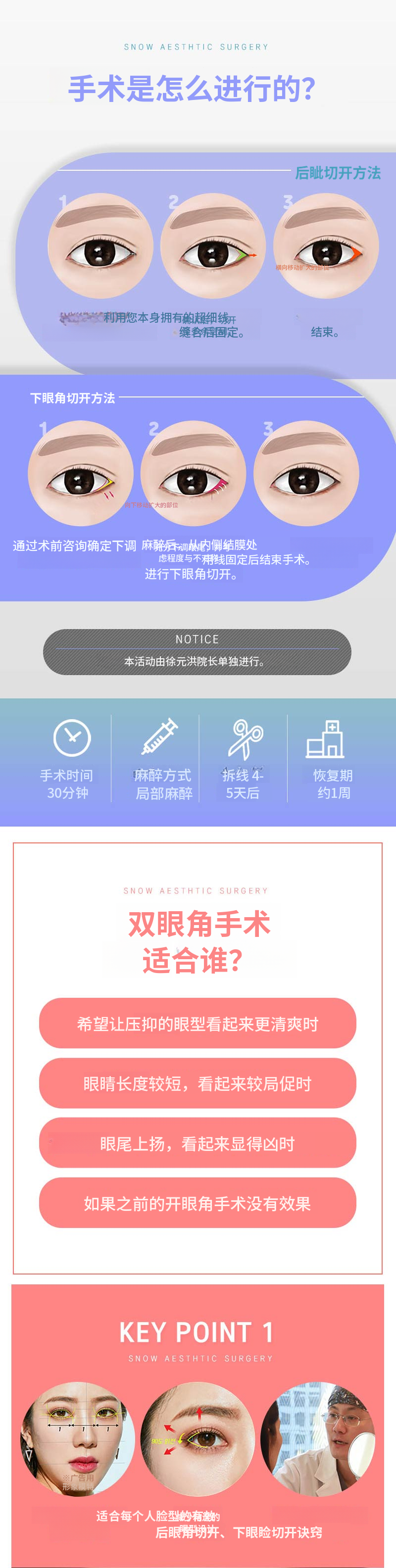 双眼皮手术，舒适而焕发活力
