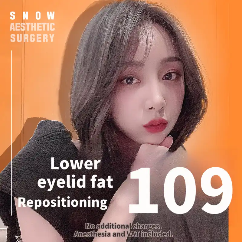 Snow Lower Eyelid Fat Repositioning