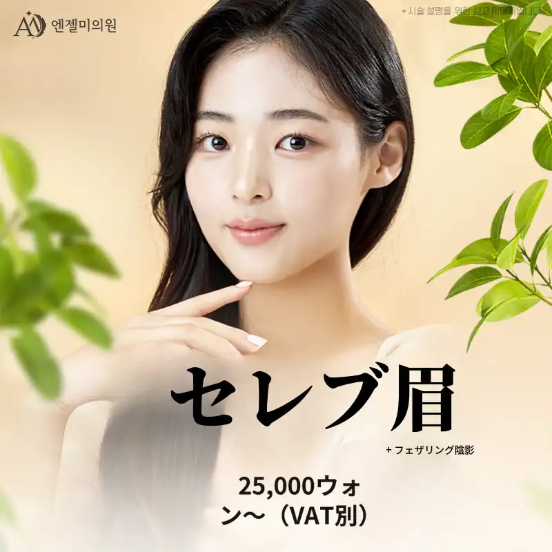 芸能人の眉毛 半永久