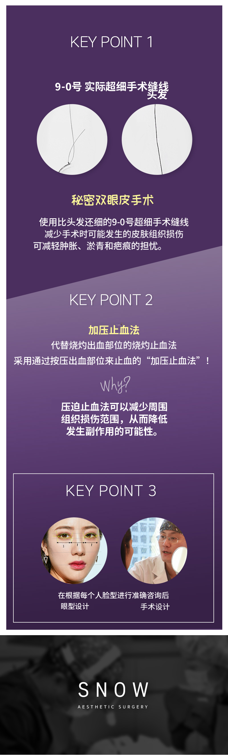 秘密眼部整形切开术再手术