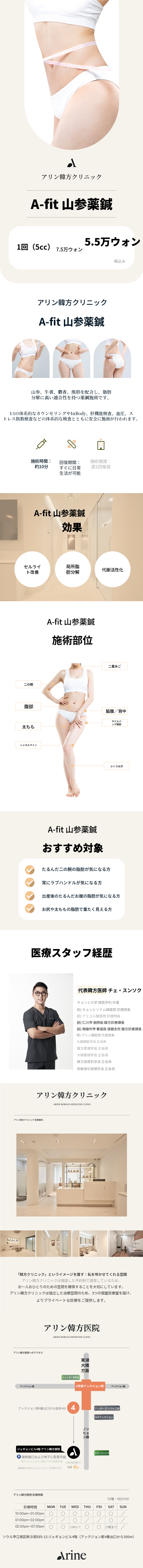 アリン鍼灸院A-fit山参薬針