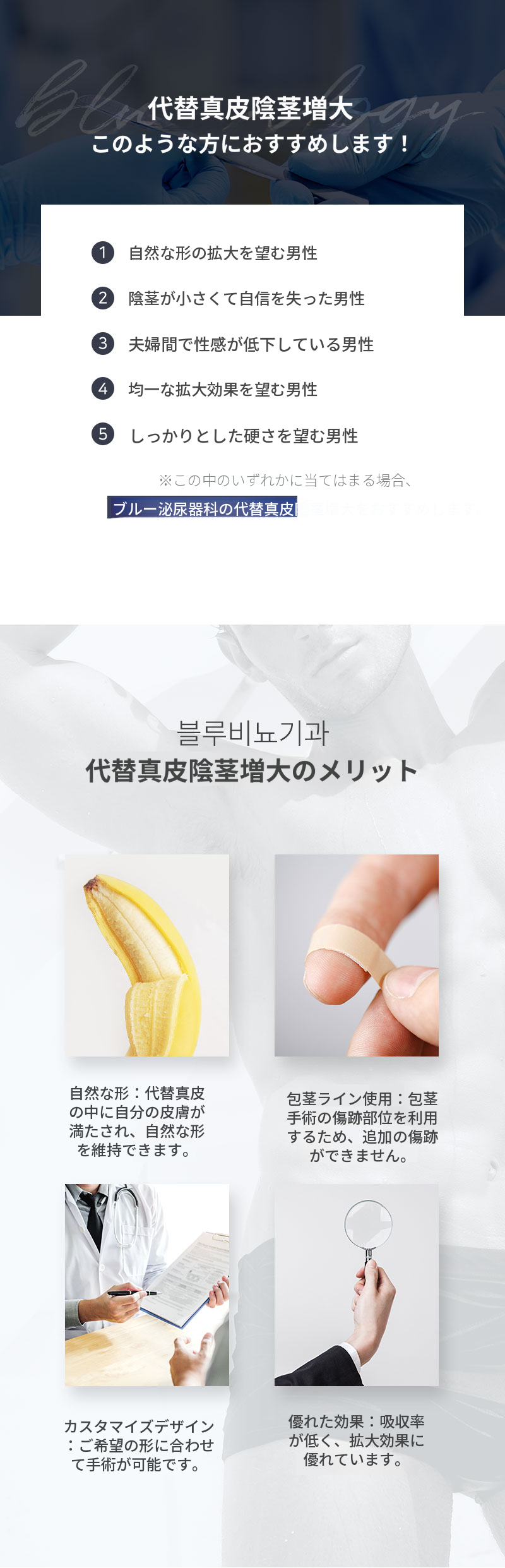 漢南ミサ) 代替真皮拡大手術 EVENT