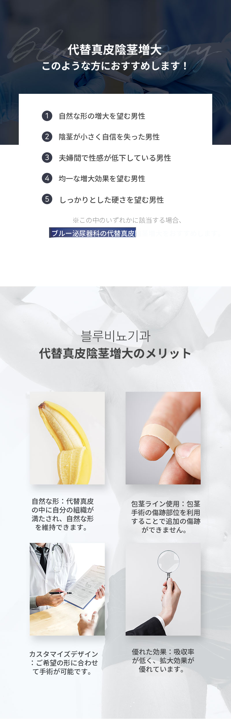 パンギョ) 代替真皮拡大手術 イベント