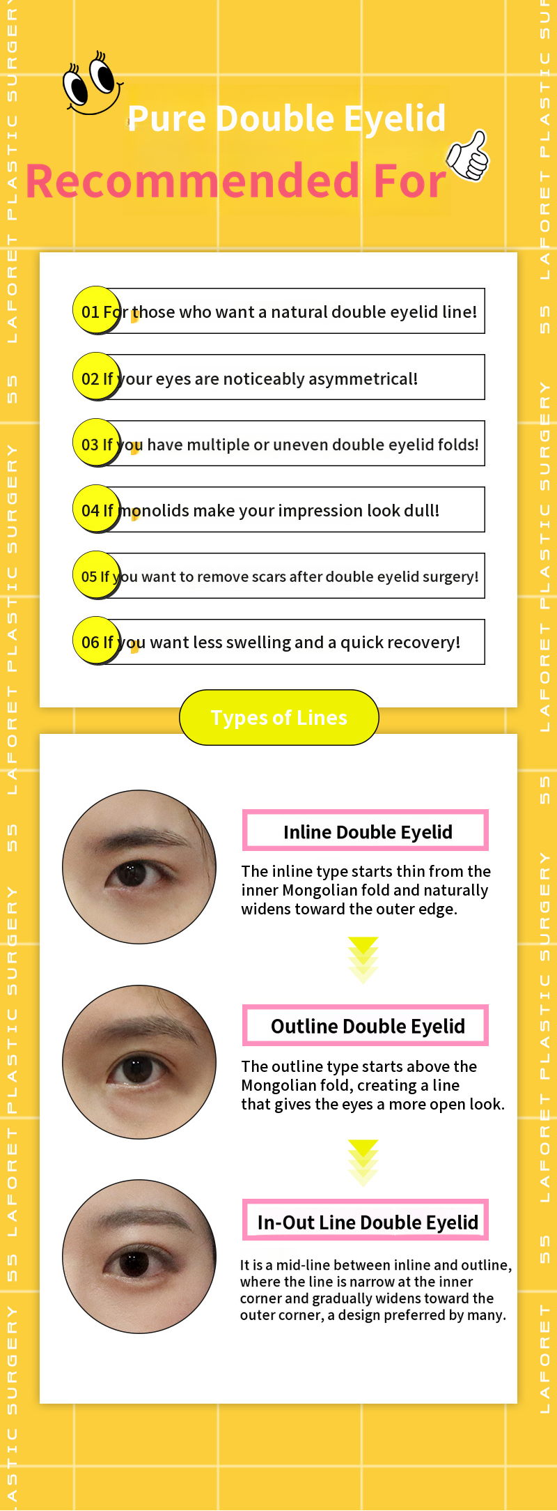 Natural line! Pure double eyelid