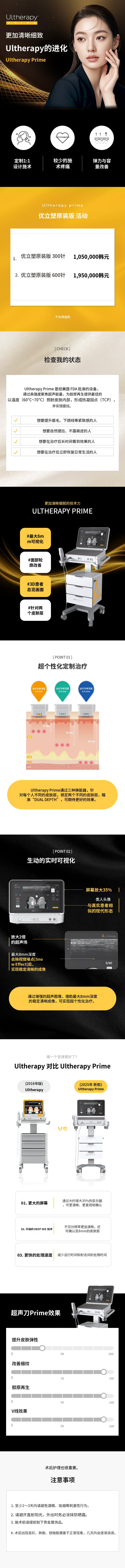 光桥) Ultherapy Prime 提拉特价
