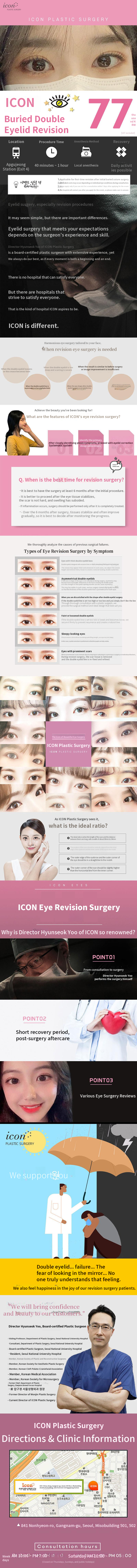 Icon Reoperation with Insertion