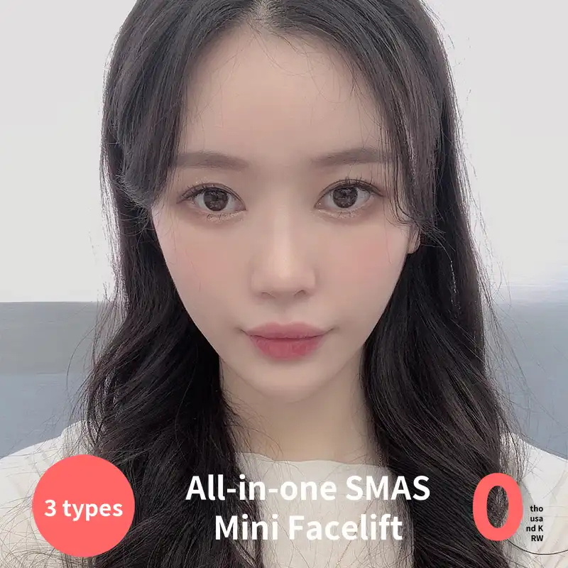 Additional Fee ❎♥ Mini Facelift 3 Types (Lifting + Liposuction)