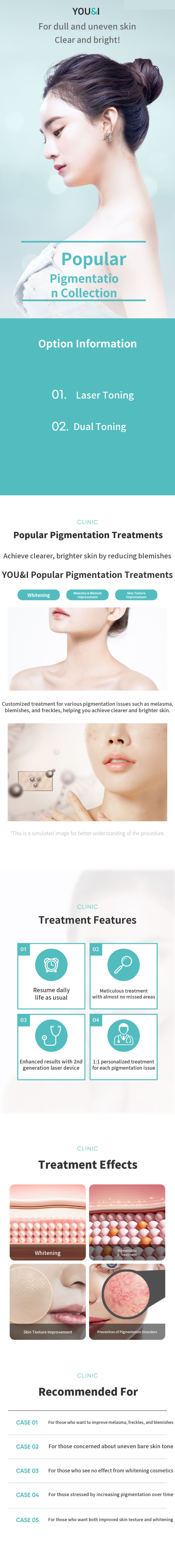 Ilsan) Pigmentation Laser for Melasma, Freckles, and Stains