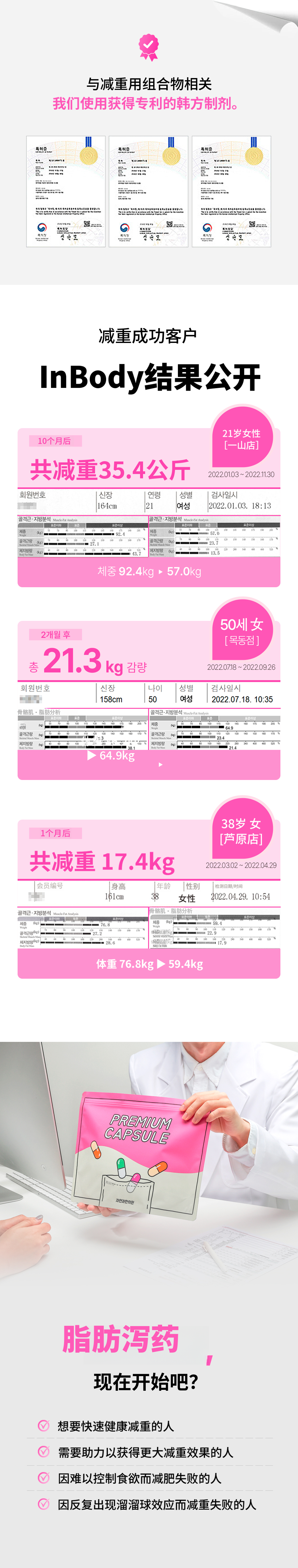 仁川)自然与韩医院 脂肪药方