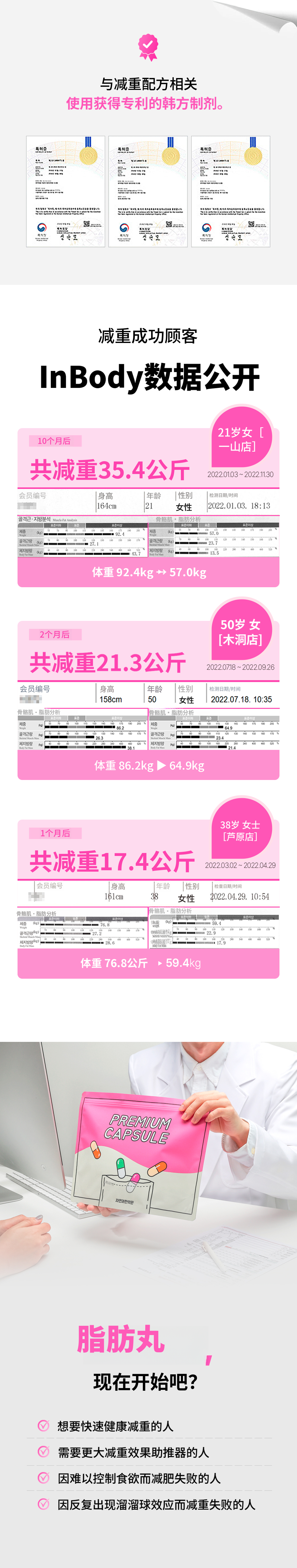 釜山西面)自然与韩医院 脂肪药方