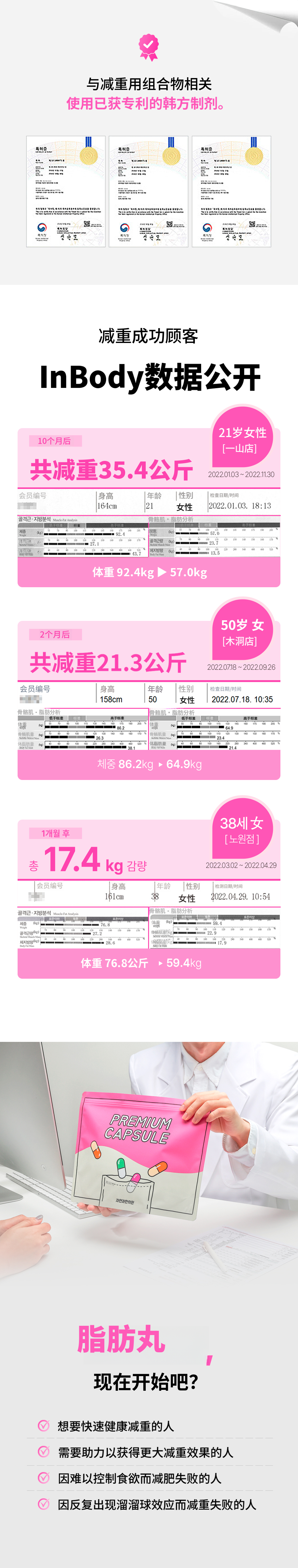 大邱)自然与韩医院 脂肪药方