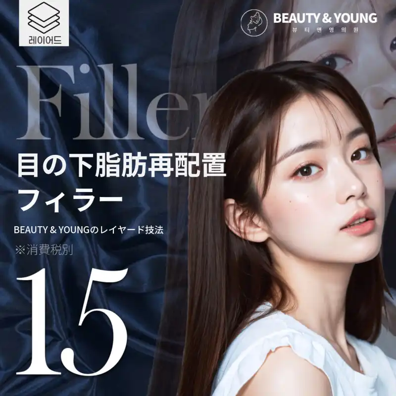 目の下脂肪再配置フィラー