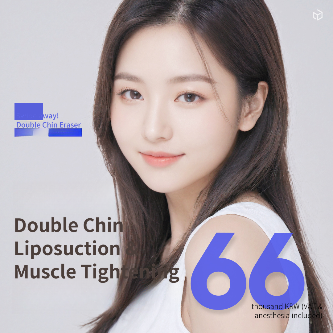 Davida Double Chin Eraser Liposuction & Muscle Stitching