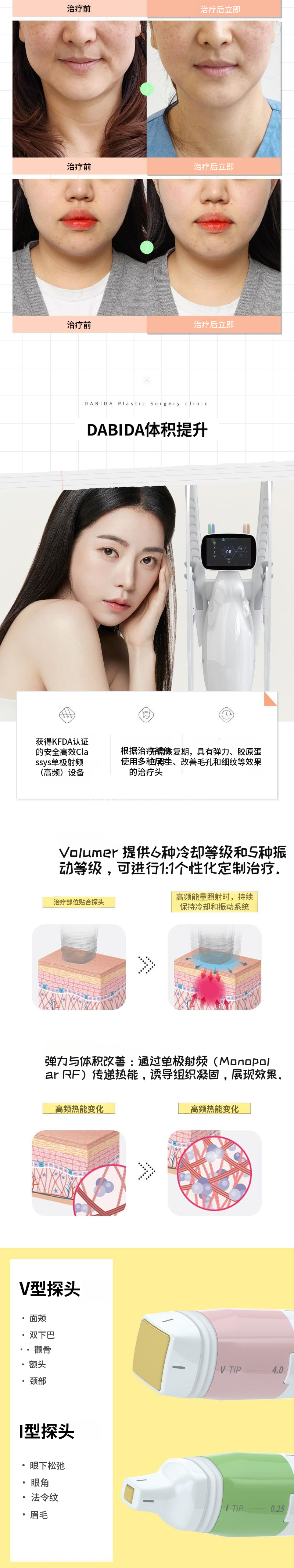 弹性紧致面颊提升