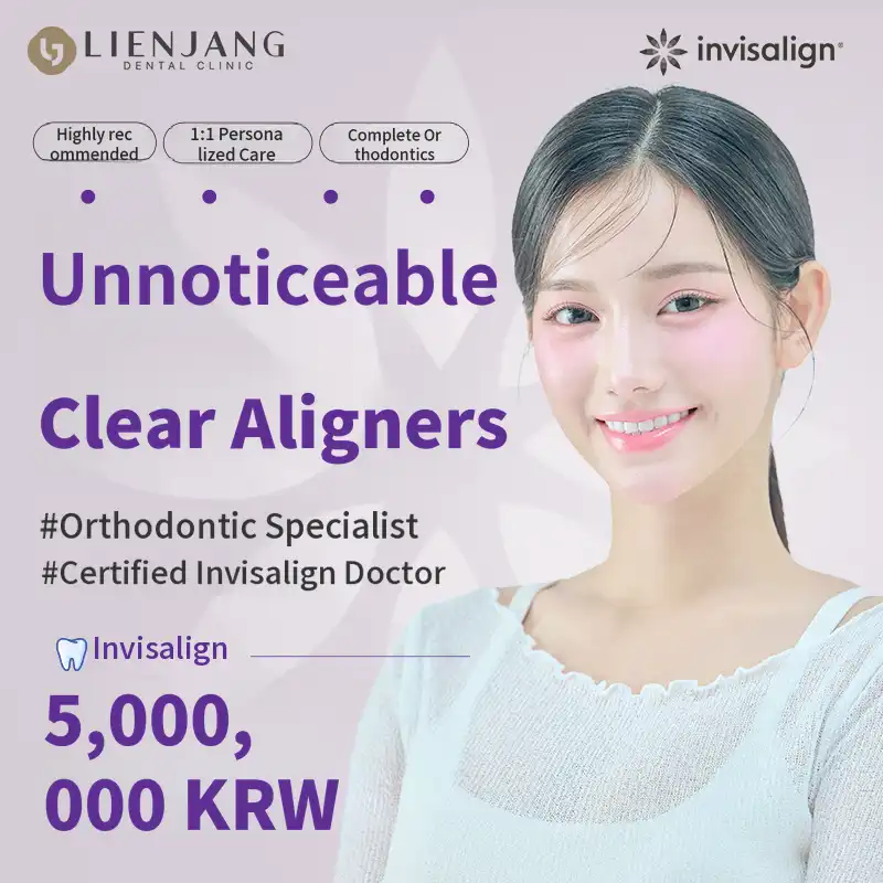 Invisalign correction done by orthodontic specialists