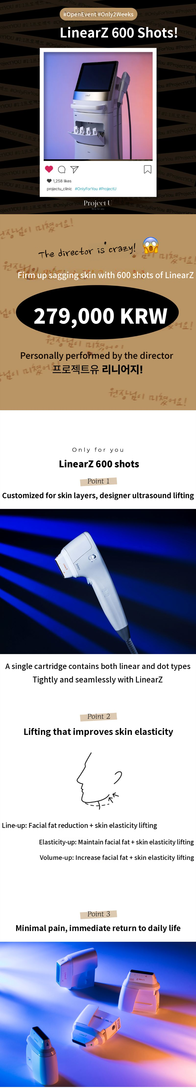 Opening Event 🧖 Customized Linear G 600 Shots