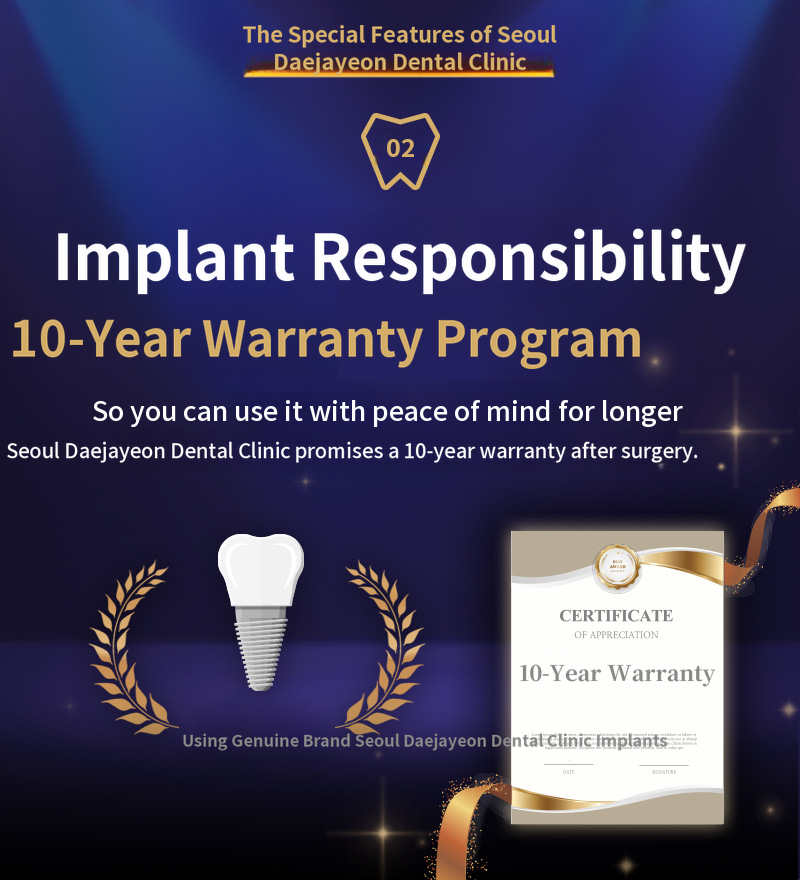 Minimally invasive, quick recovery at Seoul The Nature Implant