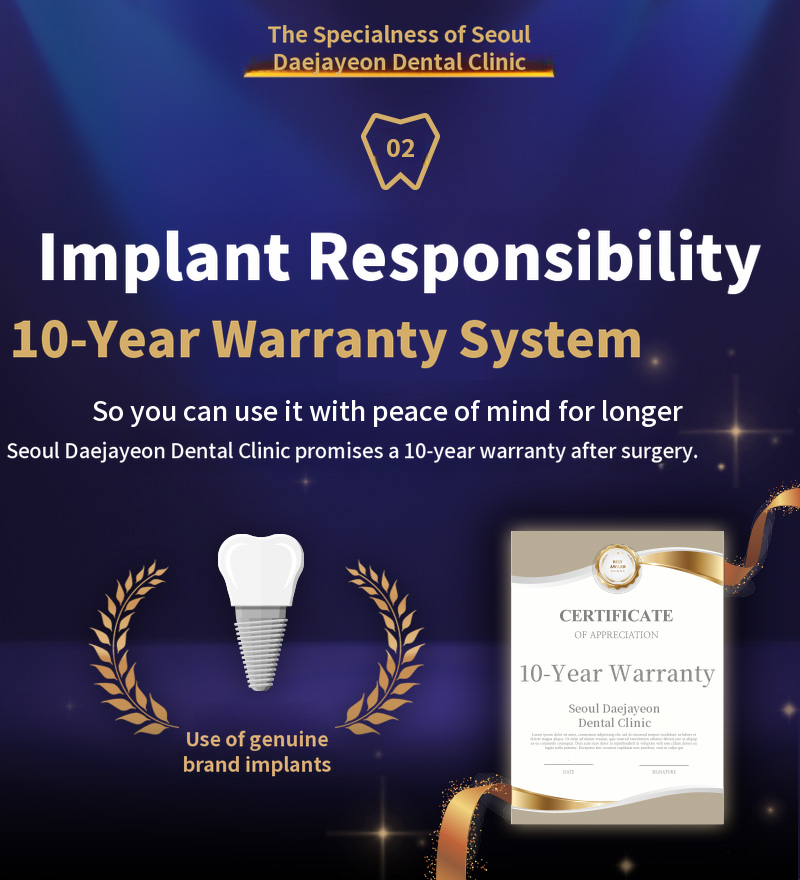 Minimal incision, quick recovery Seoul The Natural Implant