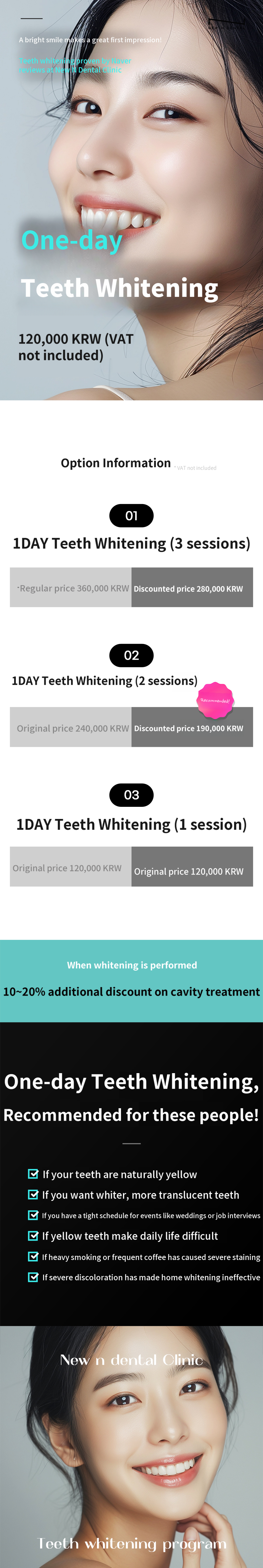 Bright White Smile, Whitening Specialist New En Dental!