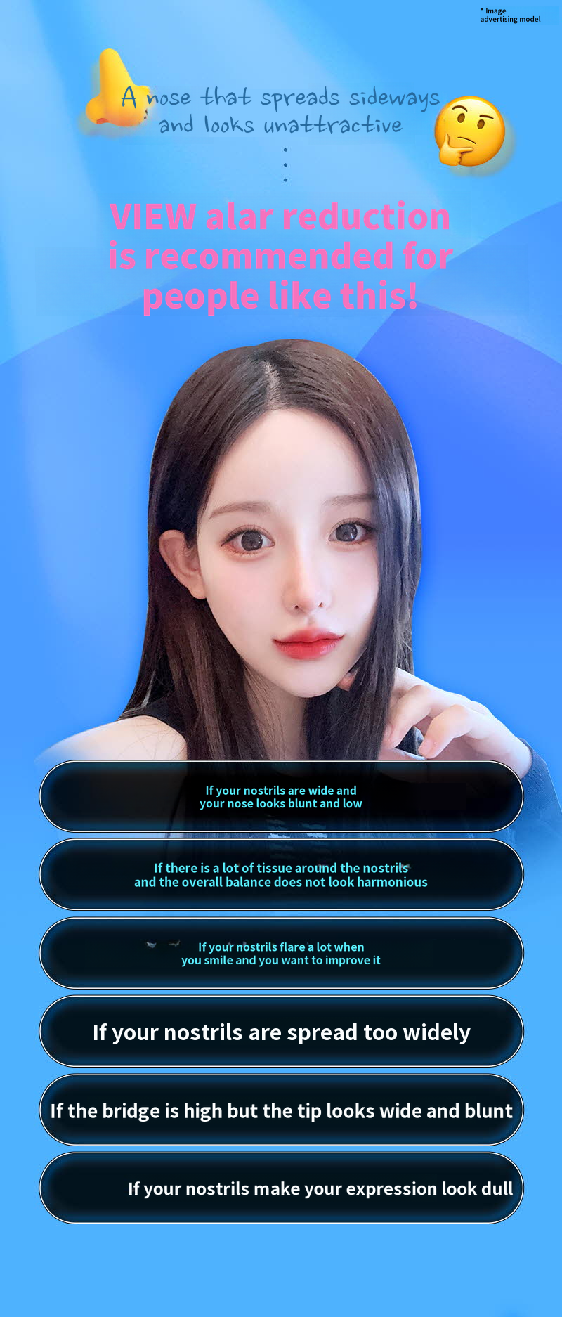❤️View❤️Nasal Wing Reduction
