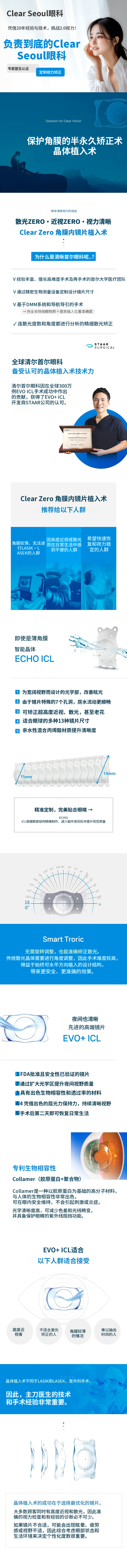 Clear Seoul眼科 透视植入术 最大优惠