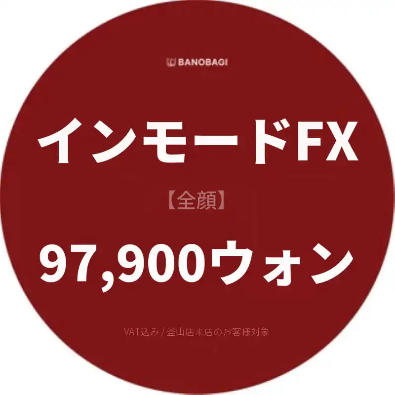 インモードFX 全顔