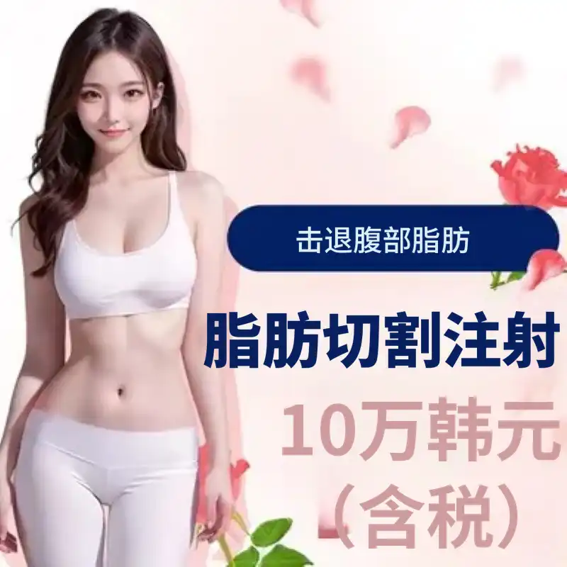 腹部脂肪一举击碎的脂肪切割