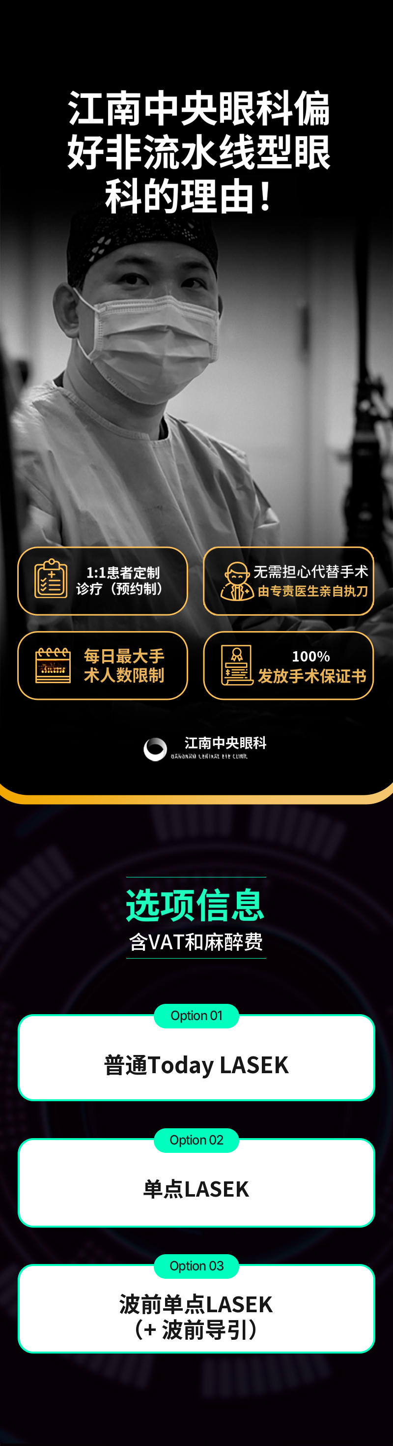 但,恢复期为1.5天,单点激光矫正