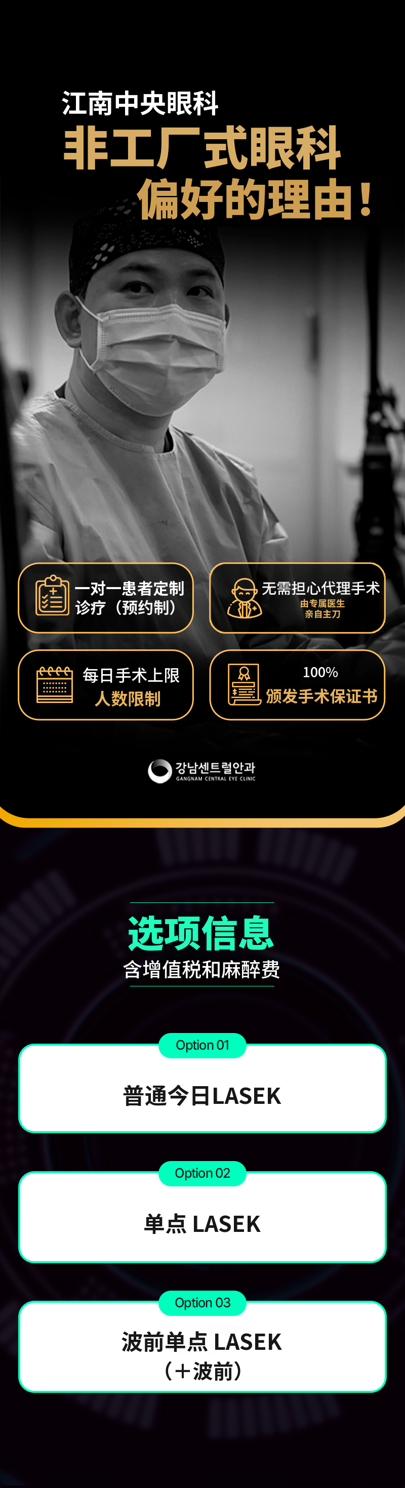 仅需1.5天恢复，单点LASEK