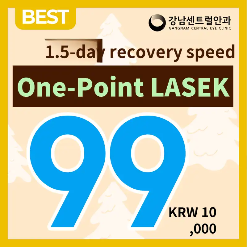 However, 1.5 Days Recovery, One-Point LASEK
