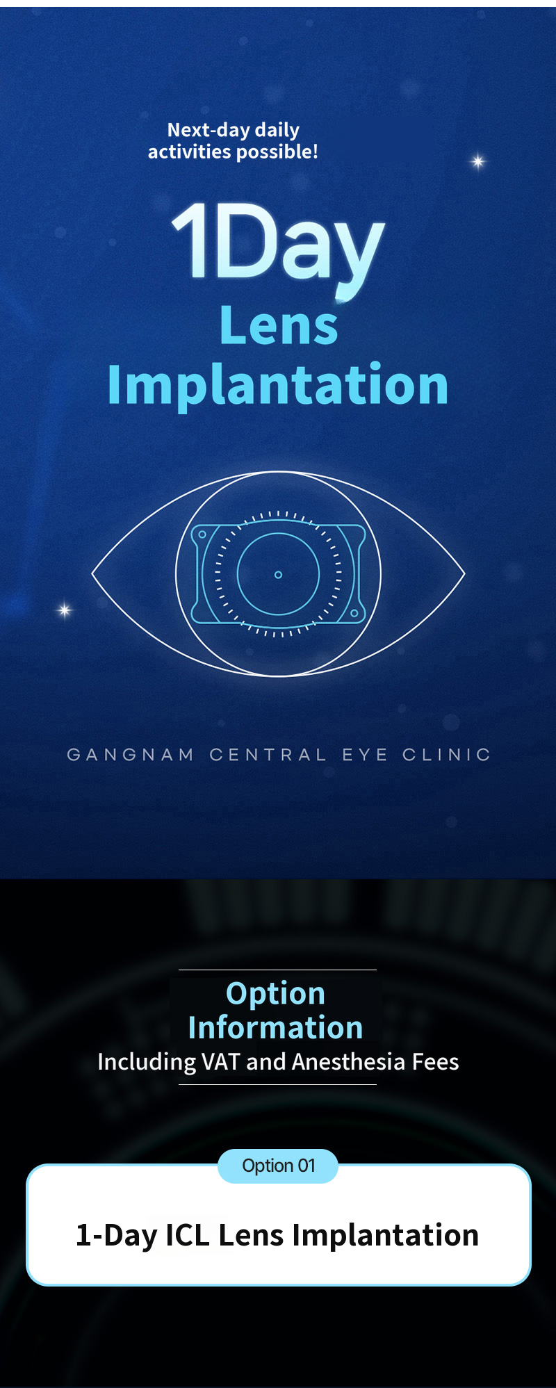 Personalized, 1-Day ICL Surgery