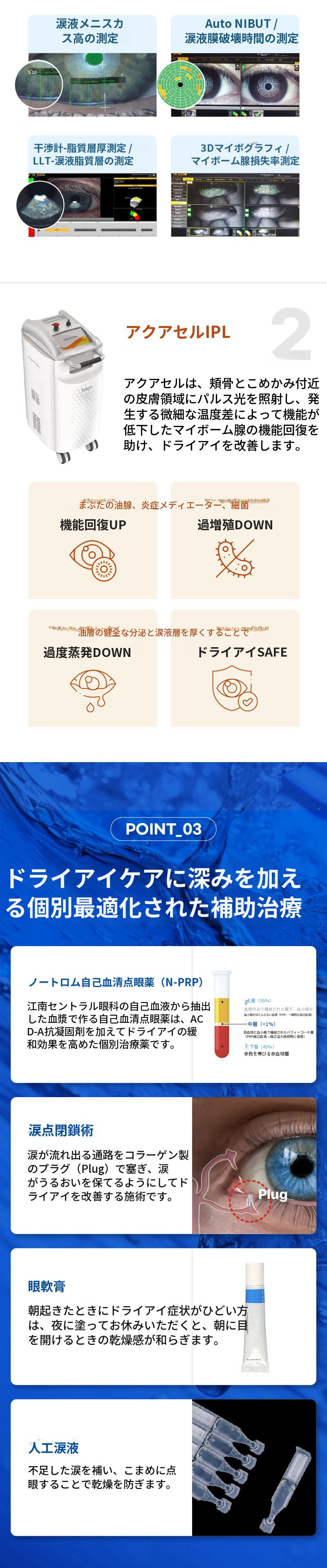 ドライアイ専用 IPL 治療