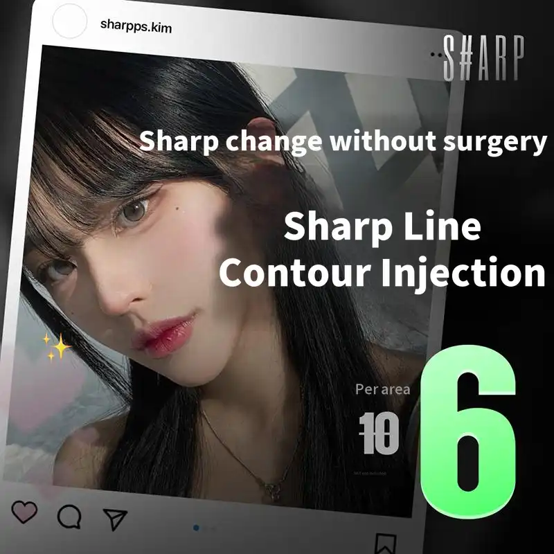 Sharp Line Contouring Injection for One Area