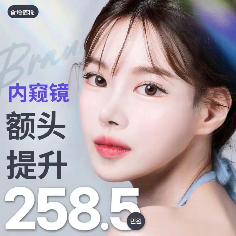 布朗内窥镜额头提升