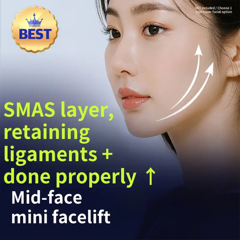 Proper Mini Facelift SMAS Layer Separation & Retention Ligament