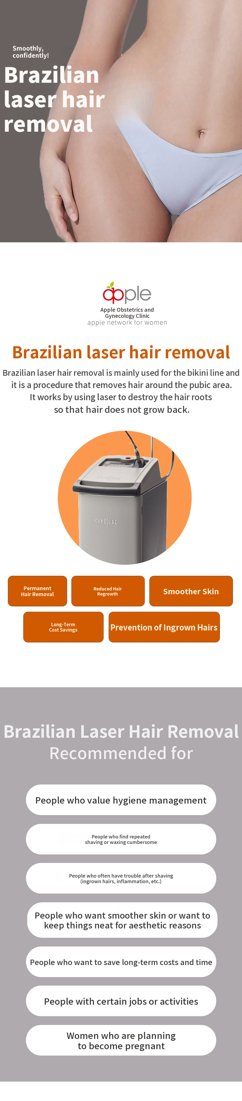 [Magok] Brazilian Laser Hair Removal (1 session)