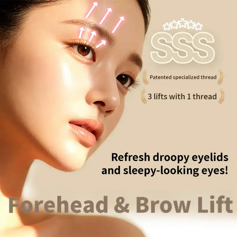 Forehead and Eyebrow Lifting, Non-Invasive Eyelid Correction