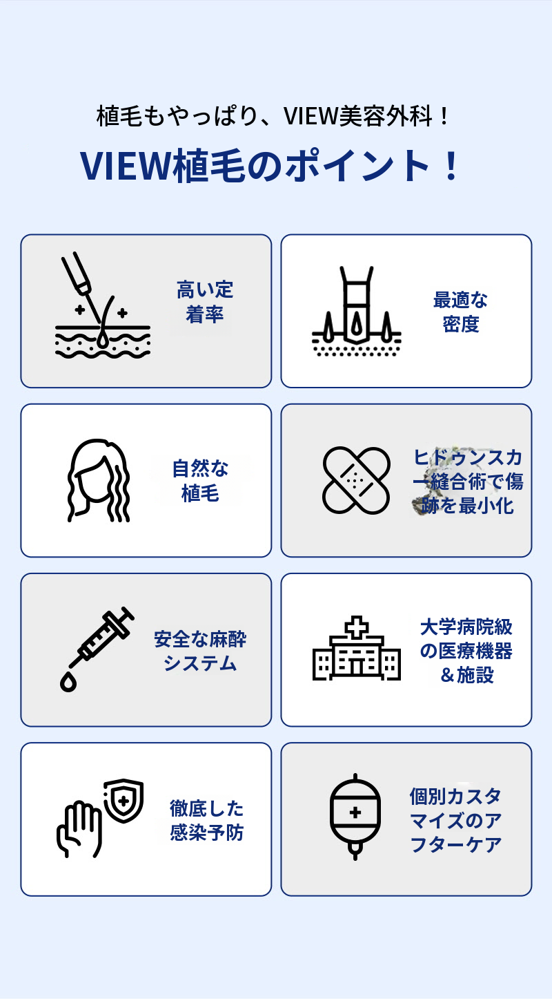❤ビュ❤毛髪移植